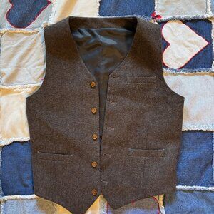 ASOS Wool Blend Vest chest size 36 - single breasted